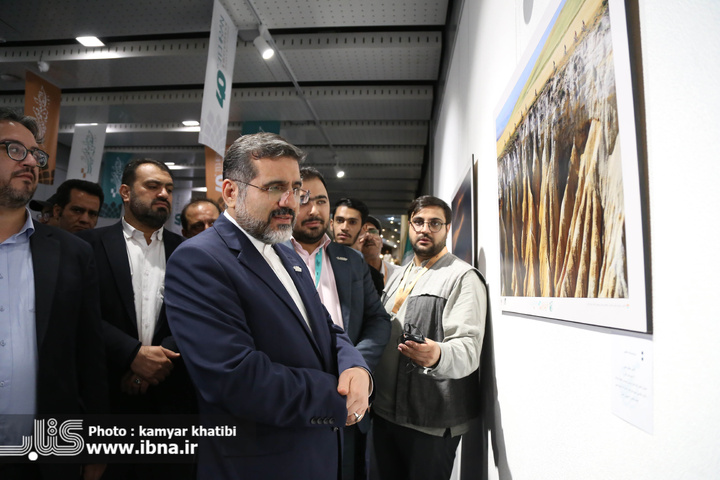 بازدید محمدمهدی اسماعیلی وزیر فرهنگ و ارشاد اسلامی از خانه چهلمین جشنواره بین‌المللی فیلم کوتاه تهران