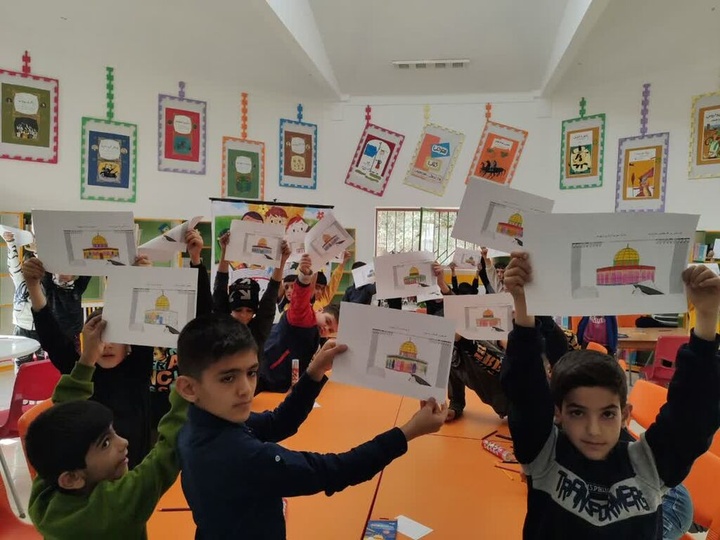 کودکان کردستان با نقاشی و دلنوشته‌هایشان با کودکان غزه همدردی کردند