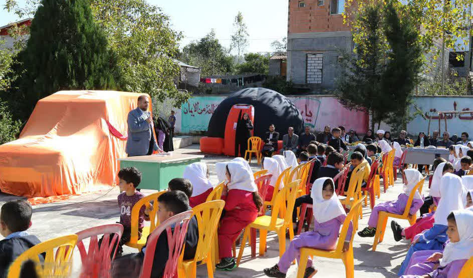 کتابخانه سیار روستایی کانون مازندران در بندپی بابل راهاندازی شد