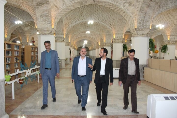 کتابخانه مرکزی کرمان  ظرفیت بزرگ فرهنگی است