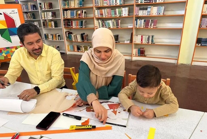 برگزاری کارگاه کتاب‌سازی در مراکز کانون پرورش فکری استان البرز