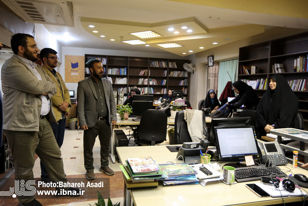 بازدید محمد مهدی دادمان از ایبنا