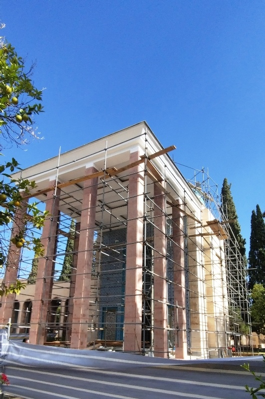 بازسازی آرامگاه سعدی ۷۰ درصد پیش رفت