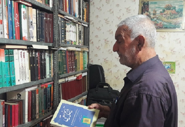 کتابخانه «معلم پاسدار،عبدالعباس محمدی» ایلام بیش از ۷۲ هزار جلد کتاب دارد
