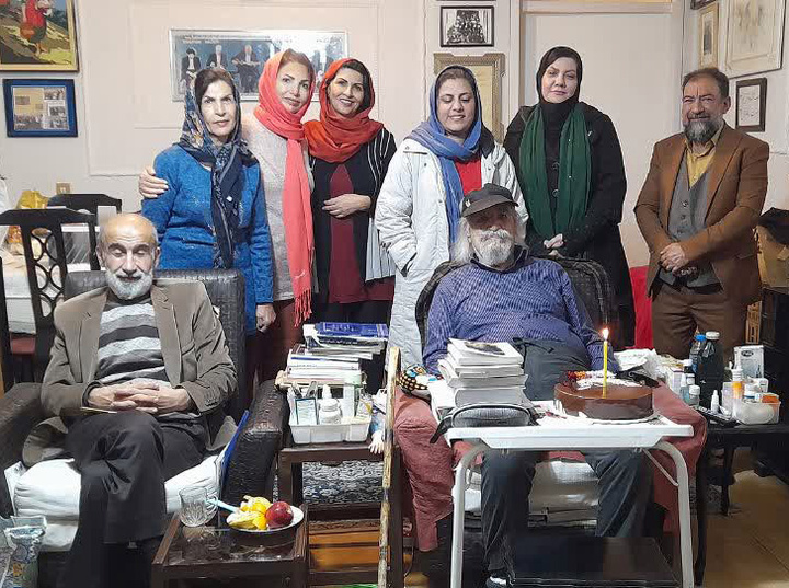 جشن زادروز ۸۸ سالگی صدرا ذوالریاستین شیرازی برگزار شد
