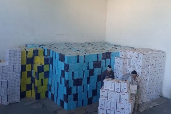 بیش از ۱۵هزار بسته کاغذ A۴ قاچاق در ارومیه کشف شد
