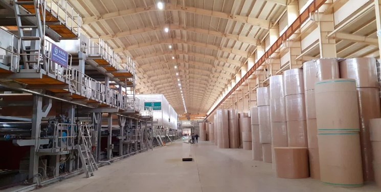 کارخانه صنایع مهان کاغذ سرکان افتتاح شد