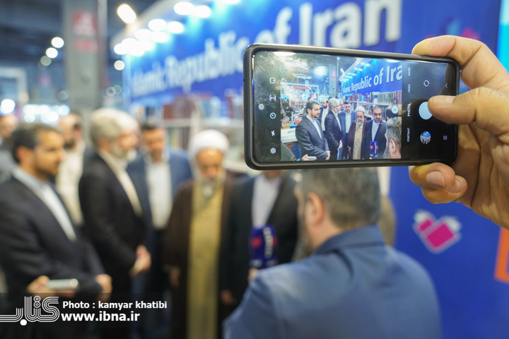 افتتاح غرفه ایران در نمایشگاه کتاب دهلی