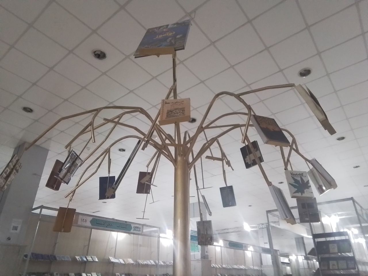 درخت کتاب در نمایشگاه کتاب هرمزگان به بار نشست