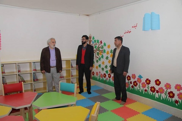 کتابخانه روستایی شهدای سادات بیدله بهرهبرداری شد
