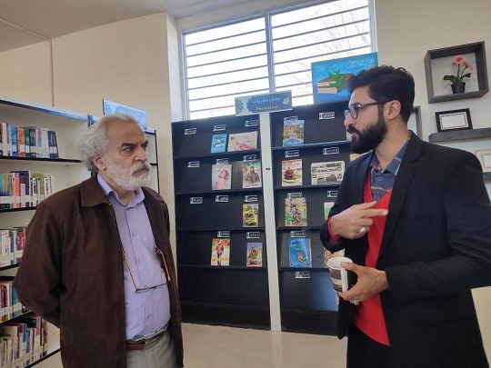 بازگشایی کتابخانه فجر نابینایان بروجن