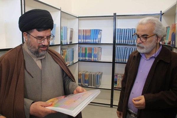 بازگشایی کتابخانه فجر نابینایان بروجن