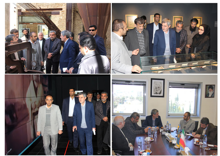 استاندار فارس از مدیریت اسناد و کتابخانه ملی منطقه جنوب کشور بازدید کرد