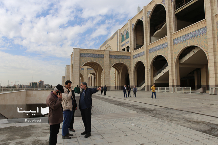 بازدید مدیران تشکل های نشر از محل برگزاری سی و پنجمین نمایشگاه بین المللی کتاب تهران