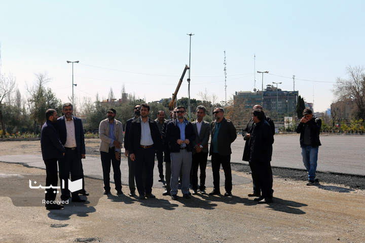 بازدید مدیران نمایشگاه کتاب از مصلی تهران