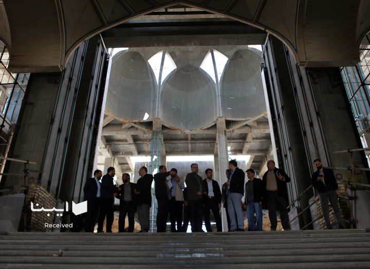 بازدید مدیران نمایشگاه کتاب از مصلی تهران