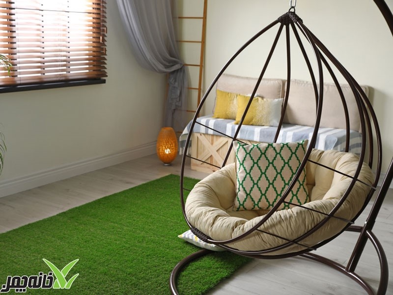 استفاده از چمن مصنوعی در دکوراسیون خانه