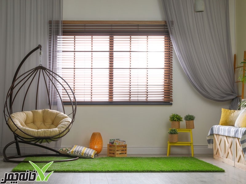 استفاده از چمن مصنوعی در دکوراسیون خانه