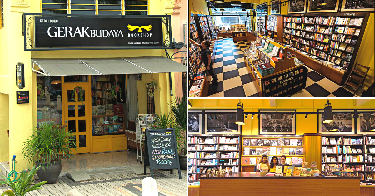 ۱۰ کتاب‌فروشی زیبا در مالزی که کتابخوان‌ها دوست خواهند داشت!