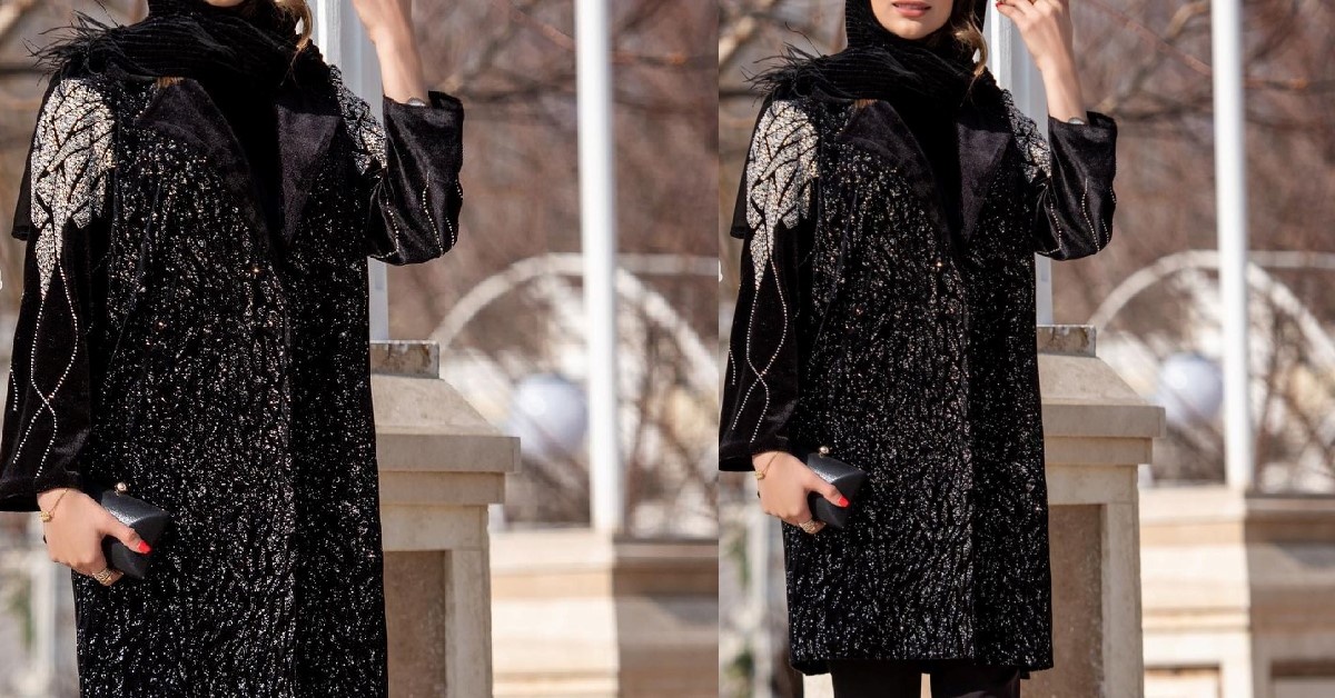 مانتو زنانه مجلسی