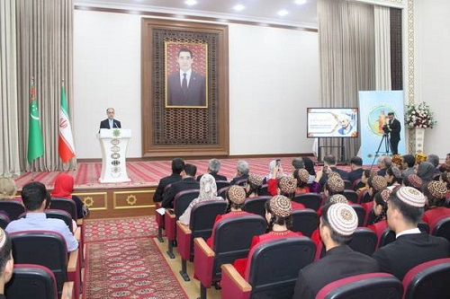 مراسم بزرگداشت سعدی در ترکمنستان برگزار شد