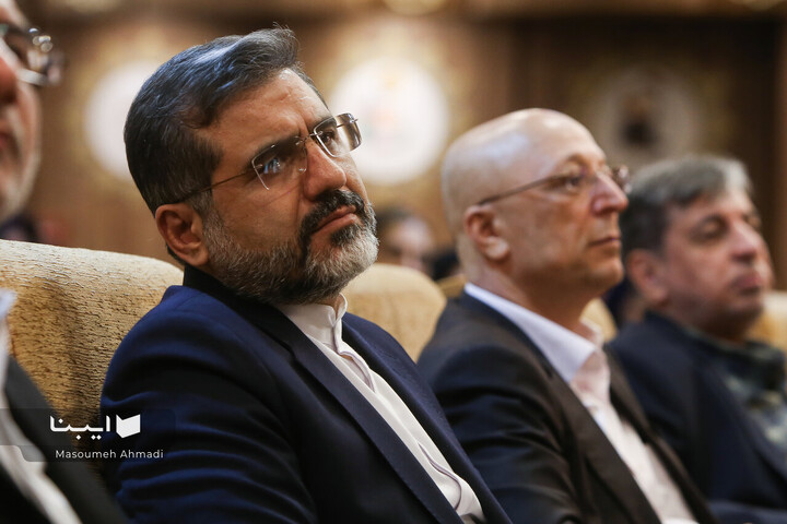 محمدمهدی اسماعیلی وزیر فرهنگ و ارشاد اسلامی در مراسم گرامیداشت یاد استاد کریم مجتهدی به نام یک عمر معلم