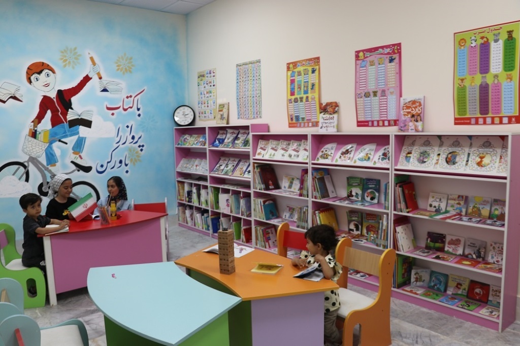 کتابخانه برکت بردسکن افتتاح شد