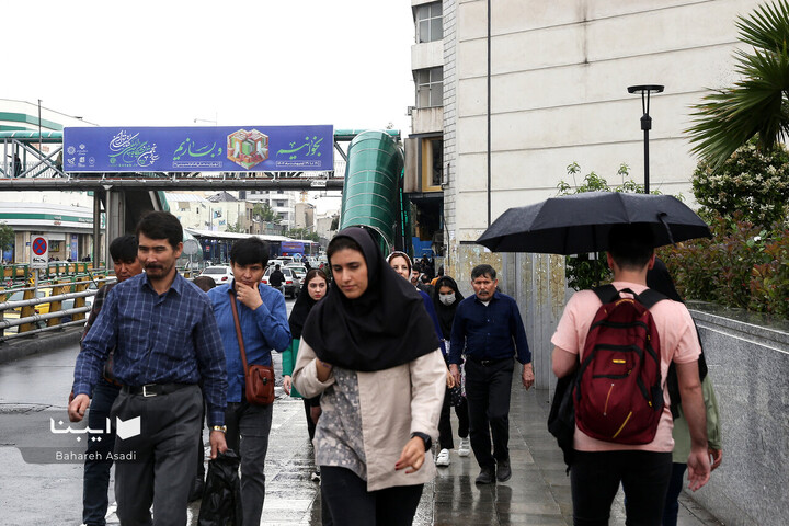 تبلیغات محیطی سی‌وپنجمین دوره نمایشگاه بین‌المللی کتاب تهران