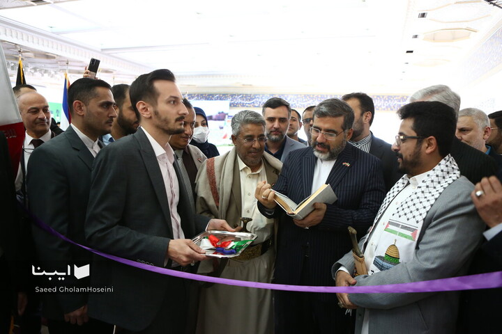 افتتاح غرفه یمن در نمایشگاه کتاب تهران