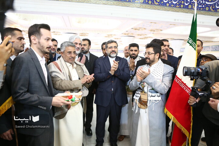 افتتاح غرفه یمن در نمایشگاه کتاب تهران