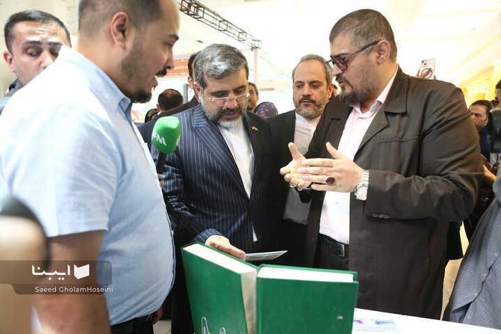 افتتاح غرفه یمن در نمایشگاه کتاب تهران-2
