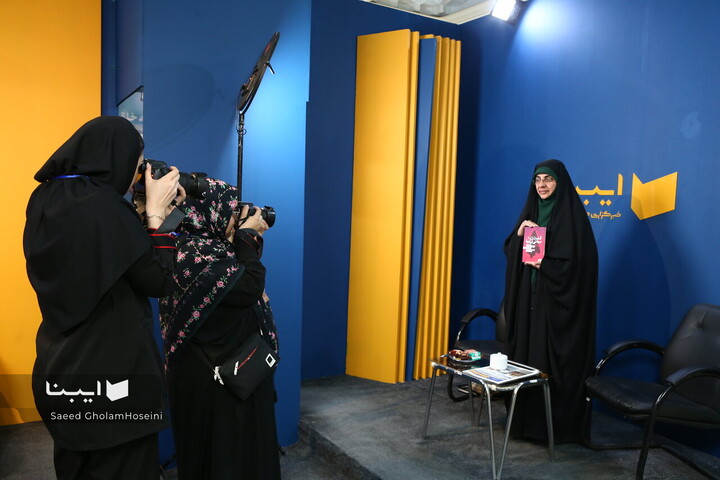 مهمانان غرفه ایبنا در نمایشگاه کتاب تهران