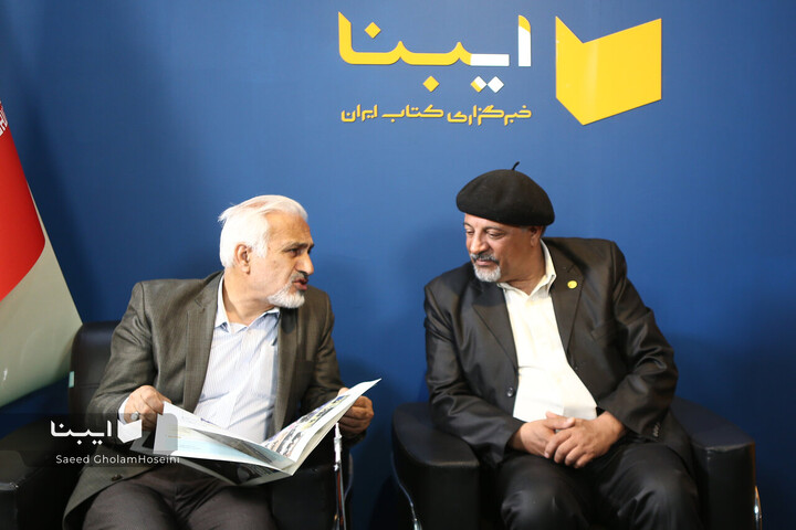 مهمانان غرفه ایبنا در نمایشگاه کتاب تهران-۲