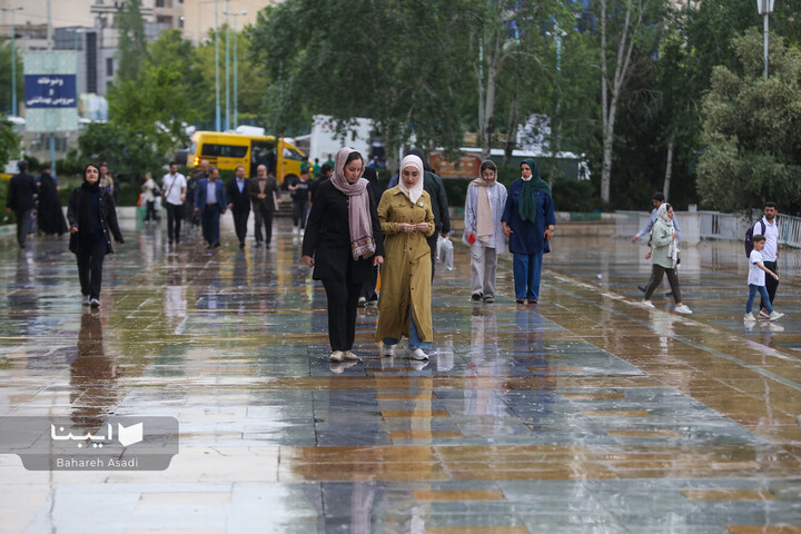 باران بهاری در ششمین روز نمایشگاه کتاب تهران