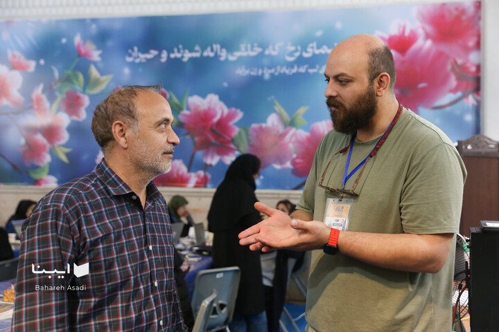 حضور خبرگزاری تخصصی کتاب ایران (ایبنا) در نمایشگاه کتاب ۱۴۰۳-3