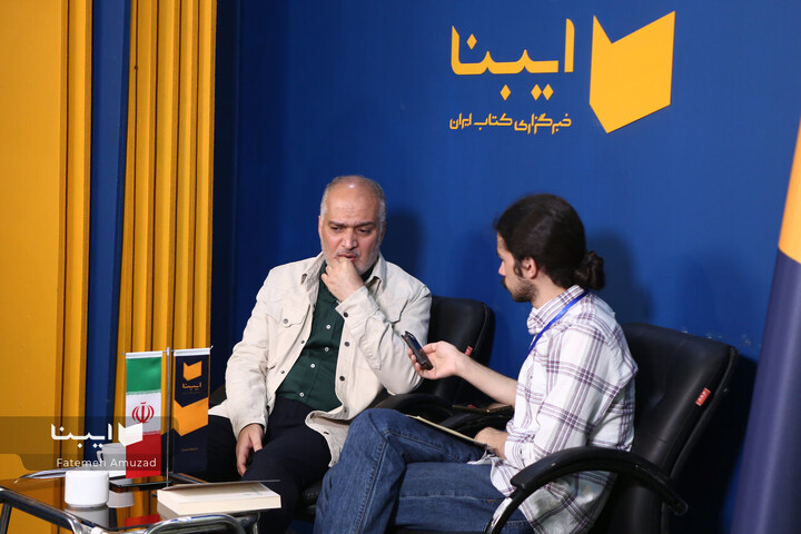 مهمانان غرفه ایبنا در نمایشگاه کتاب تهران-۱۴