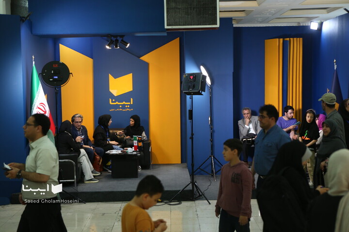مهمانان غرفه ایبنا در نمایشگاه کتاب تهران-۶