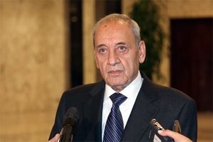 رئیس مجلس لبنان‌ شهادت سید ابراهیم رئیسی را به رهبر معظم انقلاب اسلامی تسلیت گفت