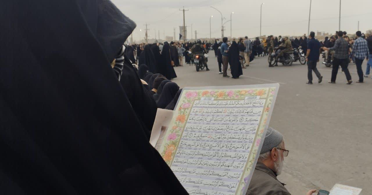 ۷ کیلومتر جمعیت برای استقبال و بدرقه آمدند/ غروب دلگیر در فراغ سید محرومان