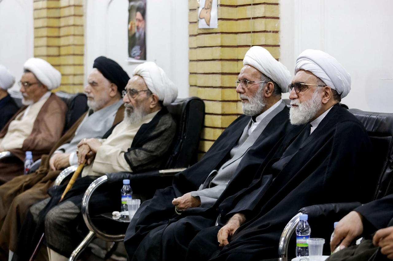 بزرگداشت شهدای خدمت با حضور علما در مشهد + تصاویر