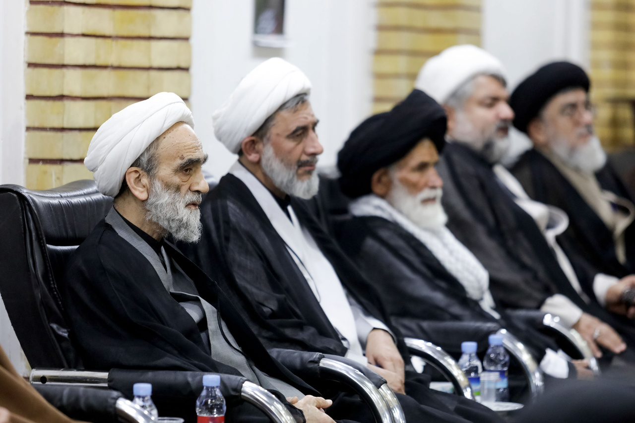 بزرگداشت شهدای خدمت با حضور علما در مشهد + تصاویر