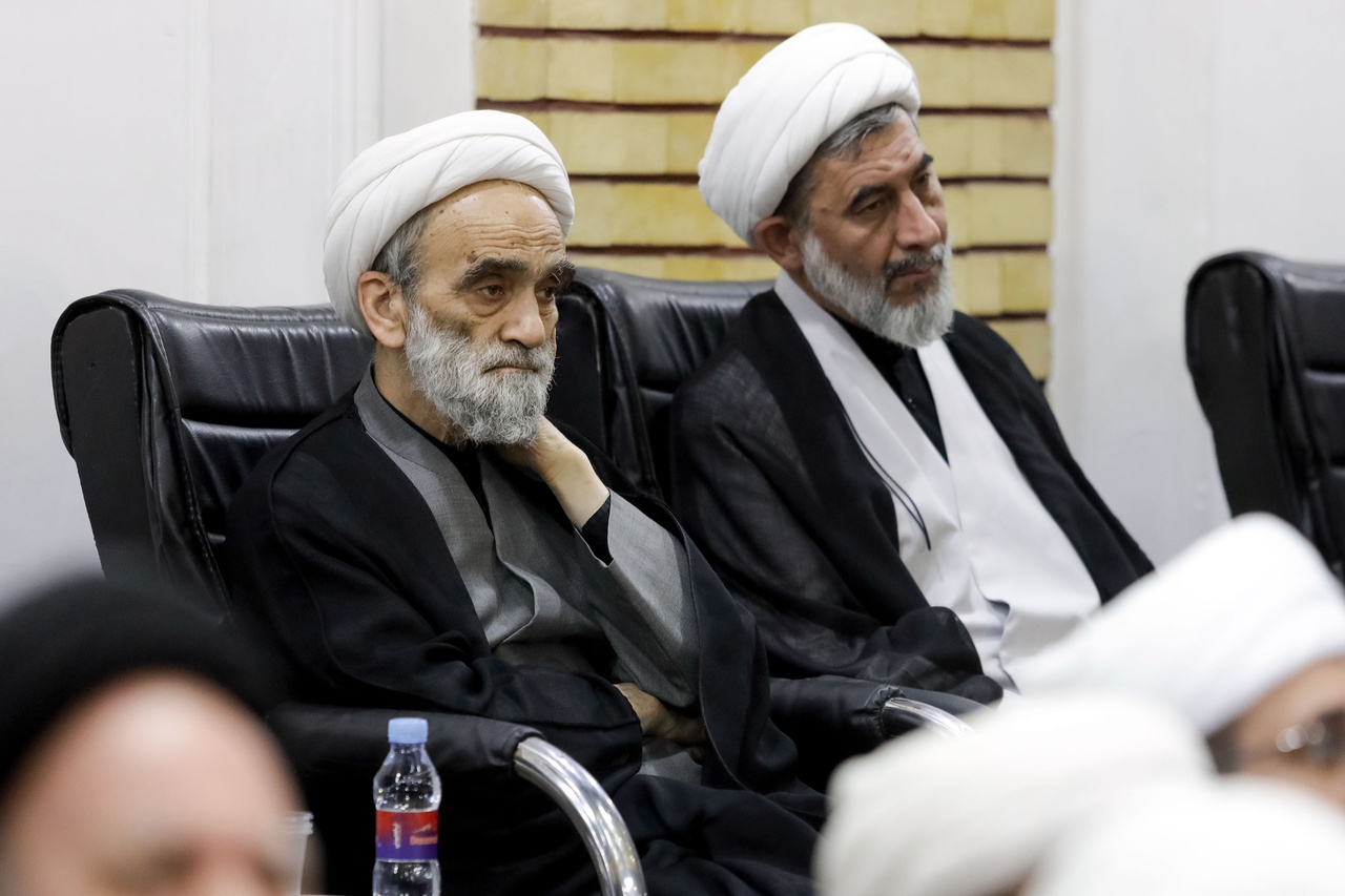 بزرگداشت شهدای خدمت با حضور علما در مشهد + تصاویر