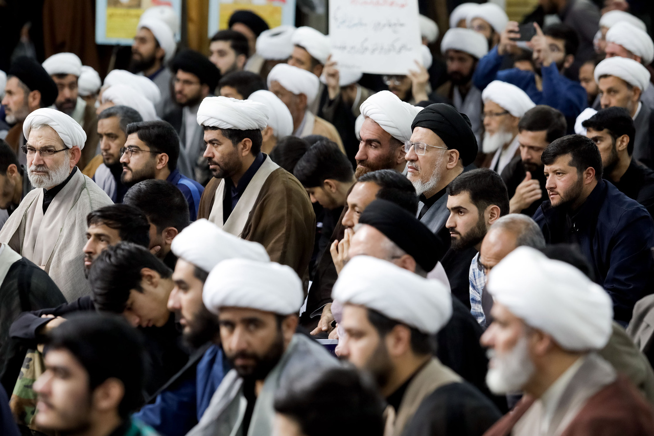 بزرگداشت شهدای خدمت با حضور علما در مشهد + تصاویر