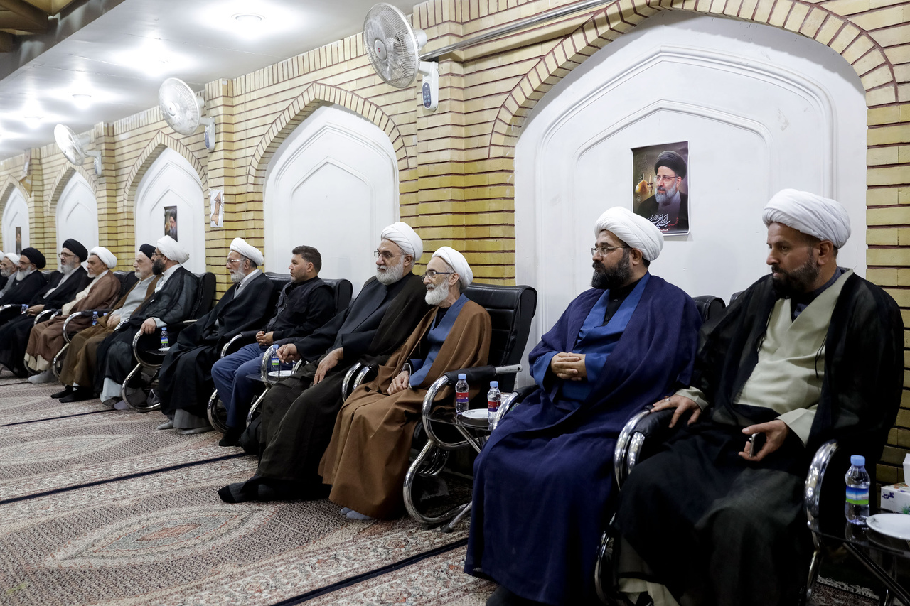 بزرگداشت شهدای خدمت با حضور علما در مشهد + تصاویر