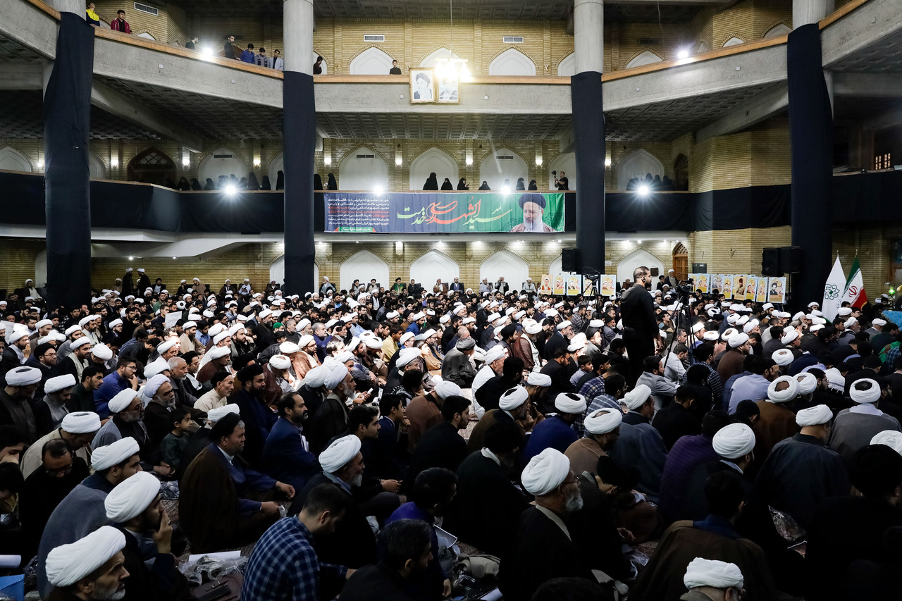 بزرگداشت شهدای خدمت با حضور علما در مشهد + تصاویر