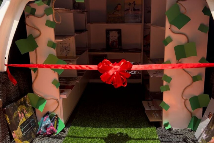 بهره‌برداری از نخستین کتابخانه سیار در مازندران