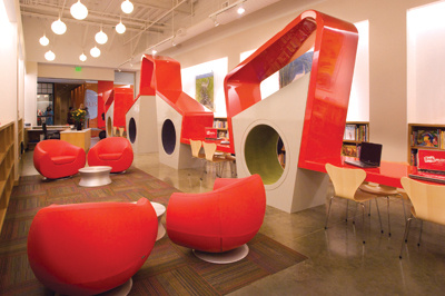 کودکان زیر سقف کتابخانههای جادویی