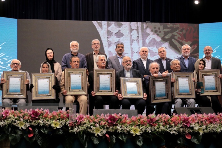 ۸ تن از مفاخر میراث فرهنگی تجلیل شدند/ از عبدالمجید ارفعی تا مهدی رهبر