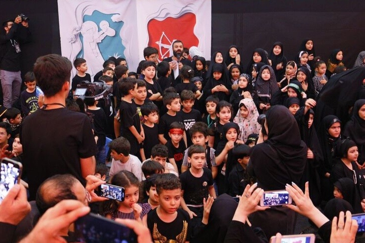 گردهمایی کودکان عاشورایی در بیرجند برگزار شد