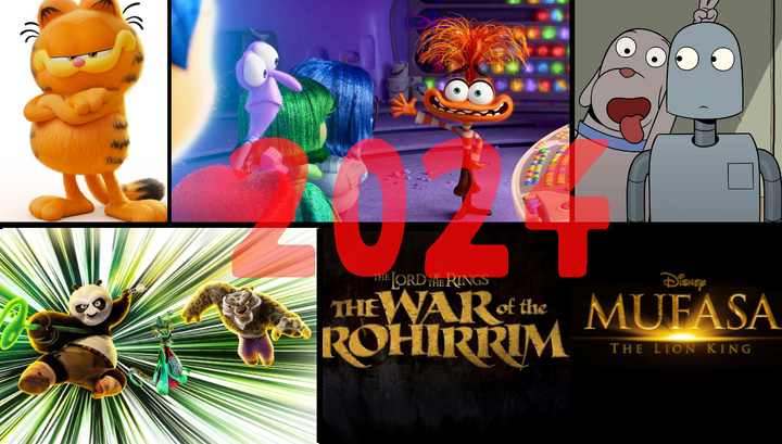 لیست بهترین انیمیشن های ۲۰۲۴ که منتشر شده است